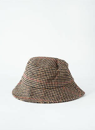 Chapeau beige ICHI pour femme