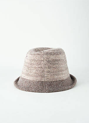 Chapeau gris PALME femme