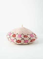 Bonnet beige ICHI pour femme seconde vue
