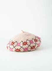 Bonnet beige ICHI pour femme seconde vue