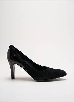 Escarpins matière lisse talon de 7 à 9cm noir KARSTON femme