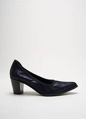 Escarpins bleu MYMA pour femme seconde vue