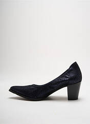 Escarpins bleu MYMA pour femme seconde vue