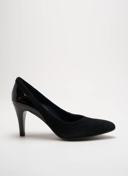 Escarpins matière lisse talon de 7 à 9cm noir KARSTON femme