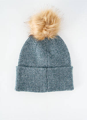Bonnet stretch vert PIECE AND LOVE femme