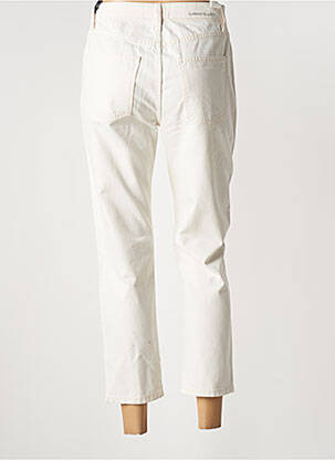 Jeans coupe slim stretch taille normale beige CURRENTE/ELLIOTT femme