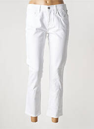 Jeans coupe slim stretch taille normale blanc CURRENTE/ELLIOTT femme