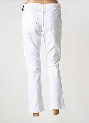 Jeans coupe slim stretch taille normale blanc CURRENTE/ELLIOTT femme