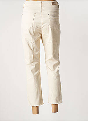 Jeans coupe slim stretch taille normale beige SIGNE NATURE femme