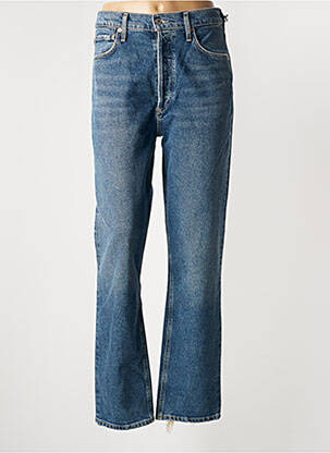 Jeans coupe droite taille haute taille haute bleu CITIZENS OF HUMANITY femme