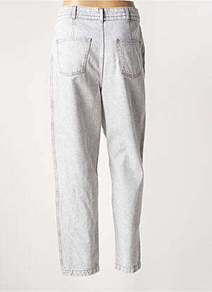 Jeans coupe droite taille haute taille haute gris IRO femme