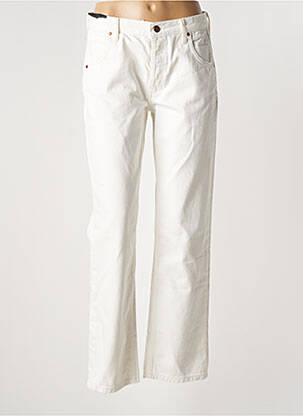 Jeans coupe droite stretch taille normale beige TENELLEVEN femme