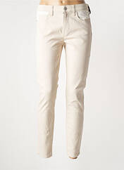 Jeans coupe slim beige CURRENT ELLIOTT pour femme seconde vue