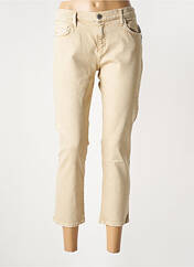 Jeans coupe slim beige CURRENT ELLIOTT pour femme seconde vue