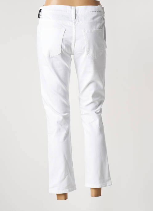 Jeans coupe slim stretch taille normale blanc CURRENTE/ELLIOTT femme