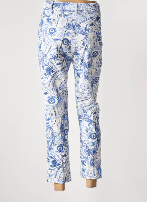 Jeans coupe slim stretch taille haute bleu KOCCA femme