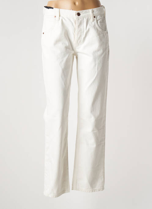 Jeans coupe droite beige TENELLEVEN pour femme