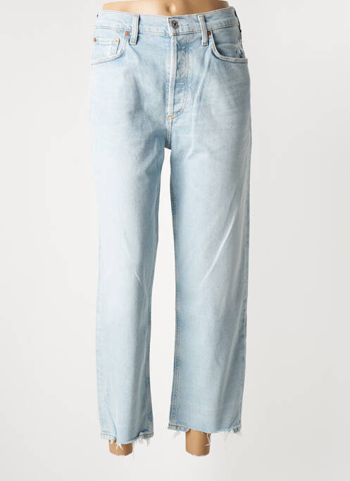 Jeans coupe droite bleu CITIZENS OF HUMANITY pour femme