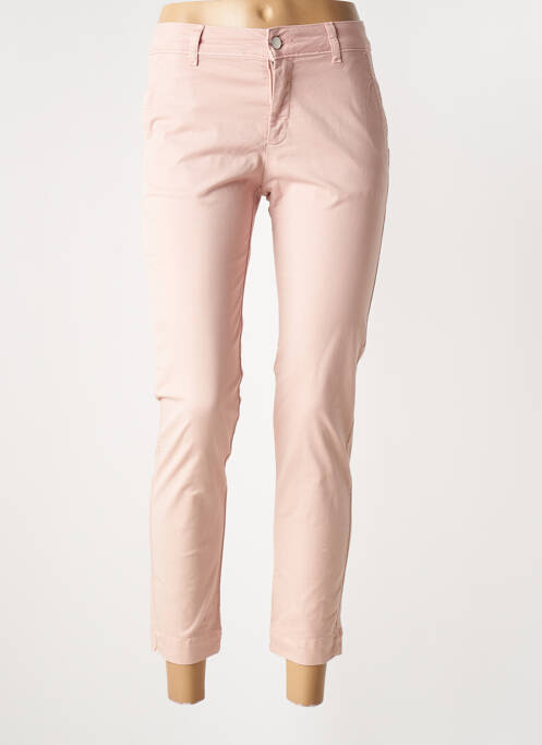 Pantalon chino rose LA FEE MARABOUTEE pour femme