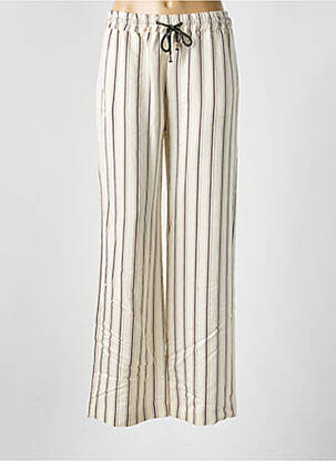 Pantalon large poches taille normale beige KOCCA femme