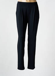 Pantalon slim stretch taille haute noir LA FEE MARABOUTEE femme
