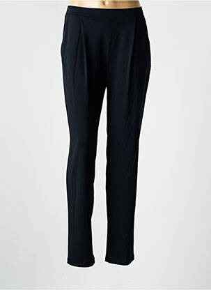 Pantalon slim stretch taille haute noir LA FEE MARABOUTEE femme