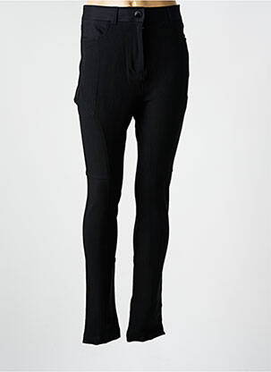 Pantalon slim taille haute taille haute noir SEE BY CHLOÉ femme
