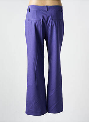 Pantalon droit tissage crêpe taille normale violet PAUL & JOE femme