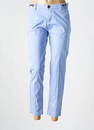 Pantalon chino taille basse taille basse bleu MKT STUDIO femme