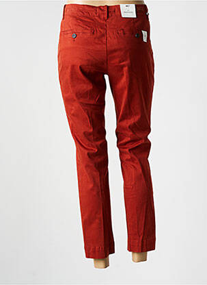Pantalon chino taille basse taille basse orange MKT STUDIO femme