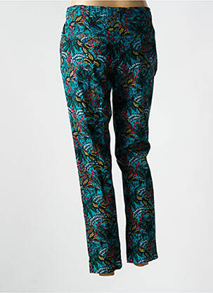 Pantalon chino taille basse taille basse bleu MKT STUDIO femme