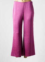 Pantalon 7/8 taille haute taille haute violet VINCE. femme