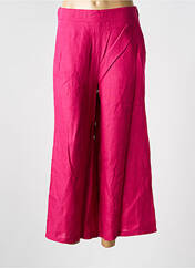 Pantalon 7/8 rose LA FEE MARABOUTEE pour femme seconde vue