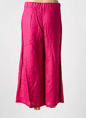 Pantalon 7/8 rose LA FEE MARABOUTEE pour femme seconde vue