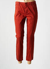 Pantalon chino orange MKT STUDIO pour femme seconde vue