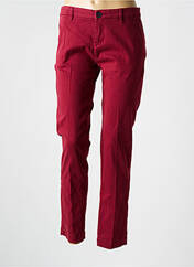 Pantalon chino rouge MKT STUDIO pour femme seconde vue