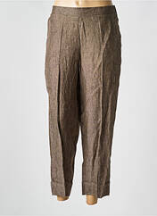 Pantalon droit marron O'MER pour femme seconde vue