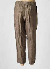 Pantalon droit marron O'MER pour femme seconde vue