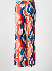 Pantalon droit orange LA FEE MARABOUTEE pour femme seconde vue
