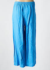 Pantalon large bleu LA FEE MARABOUTEE pour femme seconde vue