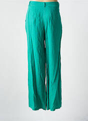 Pantalon large vert LA FEE MARABOUTEE pour femme seconde vue