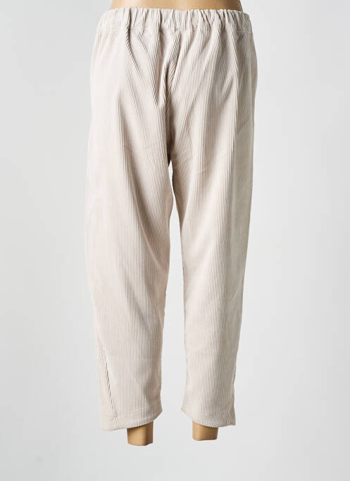 Pantalon droit beige O'MER pour femme