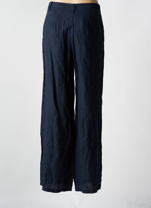 Pantalon large bleu LA FEE MARABOUTEE pour femme