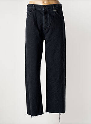 Jeans coupe large stretch taille normale noir ANINE BING femme