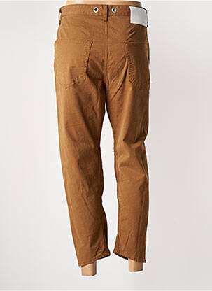 Jeans coupe droite broderie rivets marron RAG & BONE homme