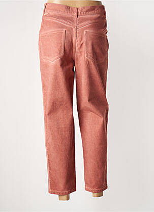 Jeans coupe droite stretch taille normale rose ROSEANNA femme