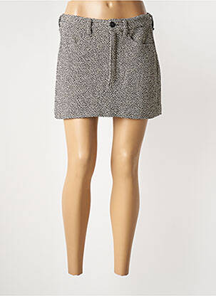 Mini-jupe doublure beige RAG & BONE femme