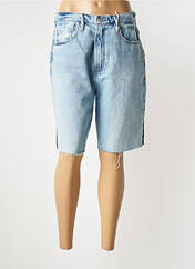 Bermuda bleu FRAME pour femme seconde vue