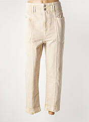 Jeans coupe droite beige ISABEL MARANT pour femme seconde vue