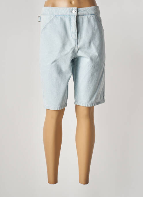 Bermuda bleu ROSEANNA pour femme